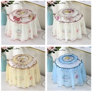Pastoral Round Rice Cooker Cover Multifunctional Universal Cover Towel Fabric Lace Household Rice Cooker Cover Cloth Dust Cover