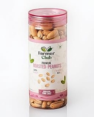 Farmer Club Premium Himalayan Pink Salt Peanuts 160 g | Roasted Peanuts | Salted Peanuts | Selected 