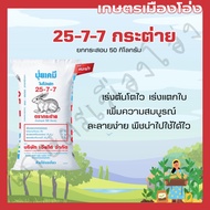 ยกกระสอบ 50กก ปุ๋ยตรากระต่าย สูตร 25-7-7 บลู เคล็ดลับบำรุงพืชผักและไม้ผล เร่งต้นโตไว เร่งแตกใบ เพิ่ม