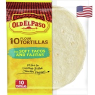 Old El Paso 10 Soft Flour Tortillas 8.2oz for Soft Tacos and Fajitas imported from USA 🇺🇸