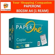 PaperOne Paper One Copier Paper 80gsm A4 (1 Ream) 80g