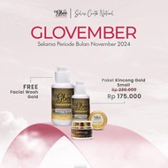 PROMO PAKET GOLD KINCLONG SMALL GBEE GLOW BEAUTY // SKINCARE KECANTIKAN // PERAWATAN WAJAH