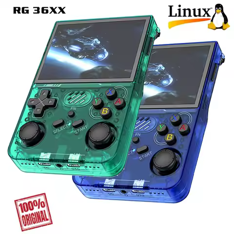Handheld Game Players 3.5'' IPS Screen Linux System Video Game Console Portable Simulator 3000 mAh R