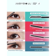 Judydoll Iron Mascara Viral (Waterproof Iron Mascara, Smudgeproof, Anti-Clumping, Curling Results 12