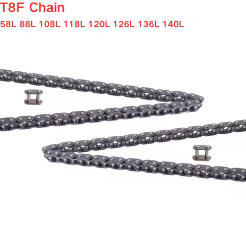 T8F Chain Link 58L-140L With Spare Master For SYX Moto 50cc Dirt Bike 47cc 49cc 2 Stroke Engine Smal