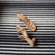 Flynn - Sydney Heels in Vanilla White Caramel Black Blue Jeans รองเท้าส้นสูง 2 นิ้ว นุ่มมาก แนะนำ +1