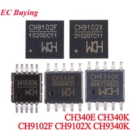 5Pcs/lot CH340E MSOP-10 CH340K CH9340K ESSOP-10 CH9102F QFN-24 CH9102X QFN-28 CH340 CH9102 CH9340 SM