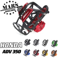 For HONDA ENW ADV350 ADV 350 adv350 Motorcycle Accessories Beverage Water Bottle Drink Cup Holder Bracke ADV350 LOGO