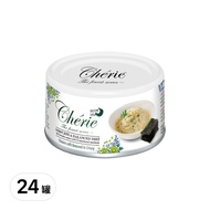 Cherie 法麗 全營養主食罐  雞肉佐海苔  80g  24罐