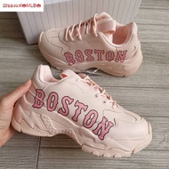 ของแท้ MLB พร้อมส่ง : รองเท้า MLB bigball chunky P boston สีชมพู