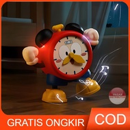 Mainan Anak LEARN TO CRAWL ALARM CLOCK TB0-018 Mainan Edukasi Belajar Interaktif Montessori Clock