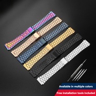 Suitable for casio casio AE1200/1300/1000 AQ-230 W-218 Men's Stainless Steel Watch Strap Accessories