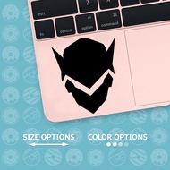 Laptop Decal Sticker Video Game Overwatch Genji Spray DVA Logo