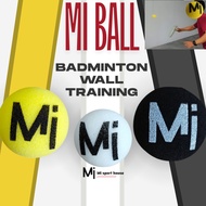Mi Ball - Badminton Wall Training Latihan Dinding, Artificial Shuttlecock, Manmade Shuttllecock, T b