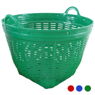 Big one เข่งใส่ผลไม้ เบอร์1 ขนาดใหญ่ (คละสี) บรรจุ 50 กิโลกรัม เข่งไหว้เช้งเม้ง เข่งพลาสติก เข่งใส่ผ