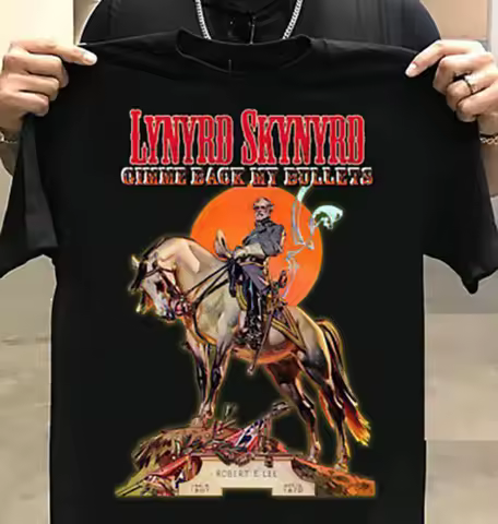 Lynyrd Skynyrd Gimme Back My Bullets T-shirt Tee Unisex Full Size S to 5XL