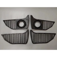 Front bumper fog light mesh grille frame for BMW 5 series E90 E60 E92 E93 modified M3 M5