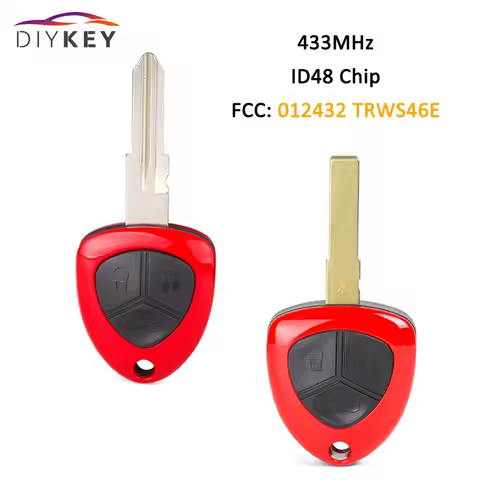 DIYKEY 3 Buttons Smart Key Remote 433MHz ID48 Chip For Ferrari 458 Italia California 599 GTB Fiorano