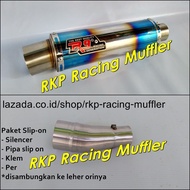 Knalpot motor R9 mugello slip on for Ninja 250 R FI RR Mono Z250 R25 MT25 CBR250RR New CB150R CBR150