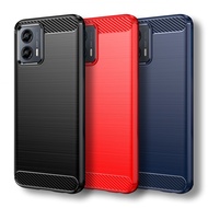 For Motorola Moto G 5G 2023 Case Moto G 5G One 5G UW Ace 2022 2023 Cover Carbon Fiber Shockproof Sil