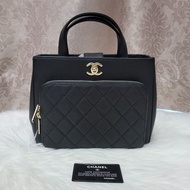 Chanel Caviar Quilted Small Business Affinity Shopping Bag