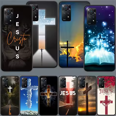 Jesus Bible Phone Case For Redmi 13C 14C Note 14 13 Pro Plus 5G 12 12C 10A 10C 10 9A 9C 9T 9 8 8A K7