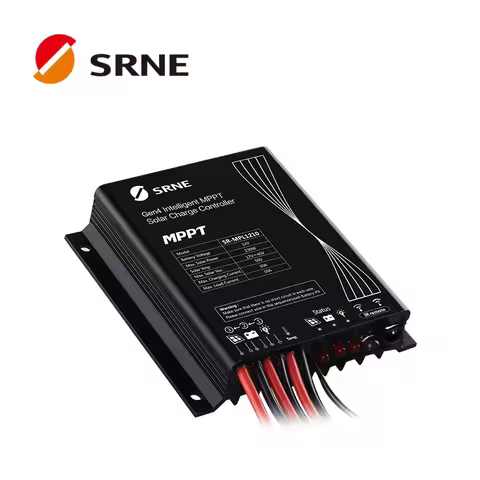 New SRNE MPPT Solar Universal Controller 12V 24V 10A 15A 20A 30A 40A Waterproof MPPT Charge Controll