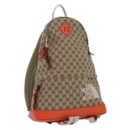 GUCCI THE NORTH FACE GG 背包米色橘色 650288 GY5TN 8893 正品 83811