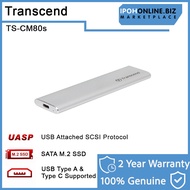 Transcend TS-CM80S USB 3.1 Enclosure for SATA III M.2 2242 2260 2280 SSD Enclosure Kit | Ipohonline