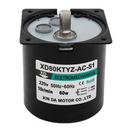 220V 60W 80KTYZ AC Motor 5rpm -110rpm Miniature Slow Speed Machine Permanent Magnet Synchronous Moto