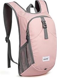 G4Free 10L Hiking Backpack, Lightweight Small Hiking Daypack Outdoor Travel Foldable Shoulder Bag, P