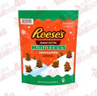 *預購* REESE’S Unwrapped Mini Trees Pouch 朱古力花生醬迷你聖誕樹 20oz / 567g【034000462445】