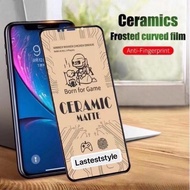 SAMSUNG A01 A01 CORE A11 A12 A21S A31 A51 A71 Ceramic Matte Full Tempered FILM Glass Screen Protecto