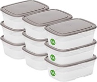 SmartStore Leak-proof storage container, 0.8 L, set of 9, dishwasher safe, refrigerator, microwave s