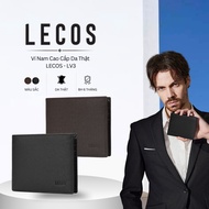 Lecos Premium Genuine Leather Men's Wallet - LV3