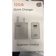 QUICK CHARGER 120W super fast charging