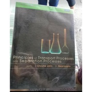 Principles of Transport process and seperation process by geankoplis