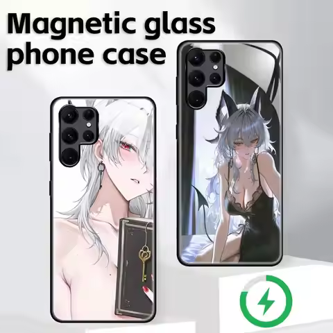 Wuthering Waves Zani NEW Phone Case For Samsung S25 S24 S23 S22 S21 S20 Plus Ultra Note20 Glass Magn