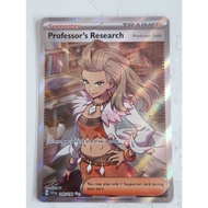 Pokemon professor research sada full art trainer supporter scarlet and violet card