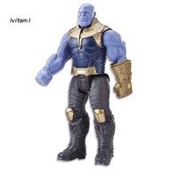[LV] 12inch Avenger Infinite War Characters Thanos Hulk Action Figure Doll Kids Toy