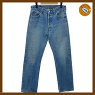 【Direct from Japan】[Used] Levi's denim pants, 90s vintage, made in 1997, stamped 524, 501XX, button 