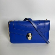 BVLGARI 藍蛇頭鍊包