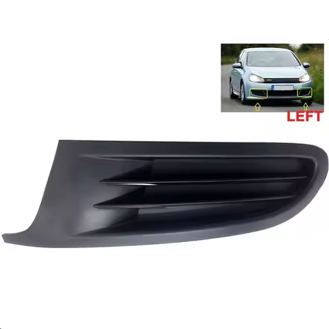 Applicable to Volkswagen GOLF MK6 fog lamp cover bumper left and right lower mesh fog lamp grille OE