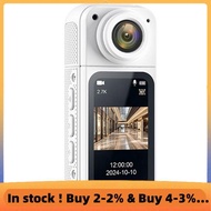2.7K 180° Mini Cam 2.7K Thumb Sports Camera 1.4 Inch WiFi 180°Action Camera for Motor Cycling Record
