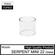 Ready JT Wotofo SERPENT MINI 22 Replacement Glass | kaca pengganti vape