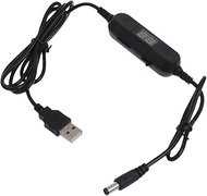 130cm USB to 1.5V 3V4.5V 6V 9V 12V Adjust Voltages Dislpay Cable LR03AAA LR6AA Battery Eliminators f