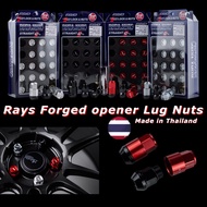 Rays Design Forged Opener type Nut.Rim Nut Sport Rim Nut Rays Nut Honda City Myvi Vios