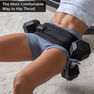 [Invoices Available] Hip Bridge Weight-bearing Belt Hip Push Hip Training Belt Weight-bearing Dumbbe