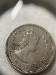 非賣品(共濟會) 香港1968年銀色5毫子硬幣