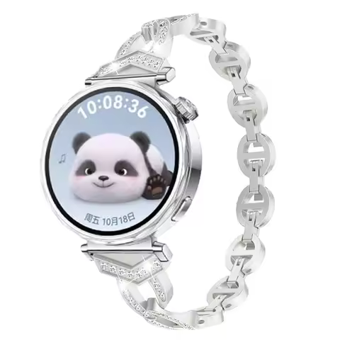 For HUAWEI WATCH GT 5 41mm Metal Strap For Huawei Watch GT5 Pro 42mm Diamond Watchband For huawei wa